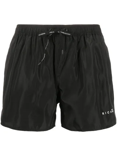 John Richmond Badeshorts Mit Kordelzug In Black