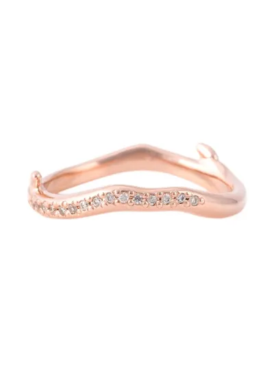 Shaun Leane Cherry Branch Diamond Ring In Metallic