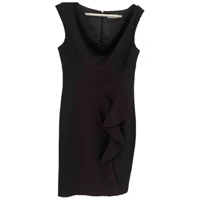 Pre-owned Calvin Klein Dress In Black