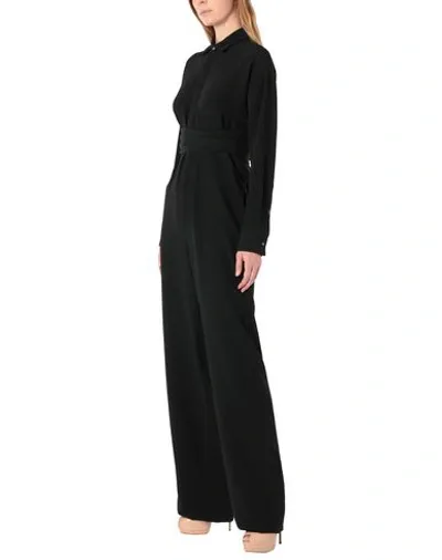 Dsquared2 Wide-leg Cargo Jumpsuit In Black