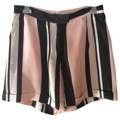 Pre-owned Baum Und Pferdgarten Silk Shorts In Pink