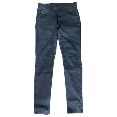 Pre-owned Comptoir Des Cotonniers Slim Jeans In Blue