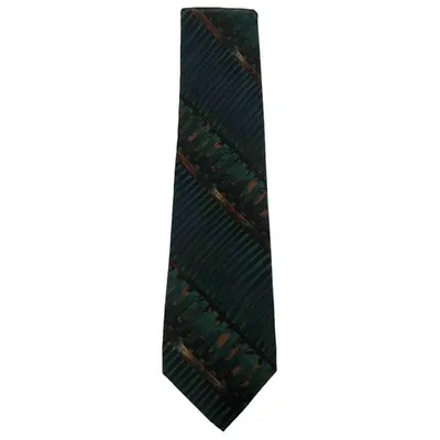 Pre-owned Emanuel Ungaro Silk Tie In Multicolour