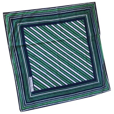 Pre-owned Dior Neckerchief In Green