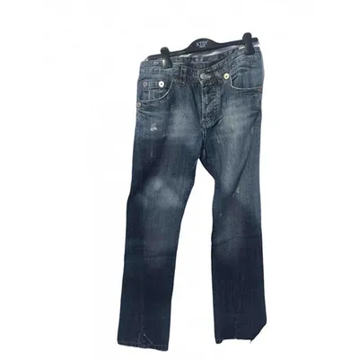 Pre-owned Dsquared2 Trousers In Blue