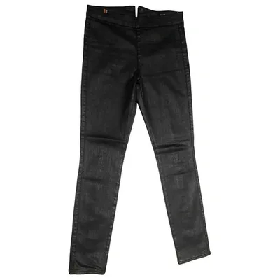 Pre-owned Notify Slim Jeans In Black