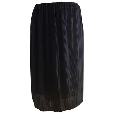 Pre-owned Max Mara Mid-length Skirt In Black