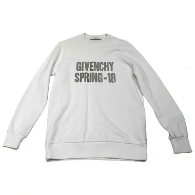 Pre-owned Givenchy White Cotton Top