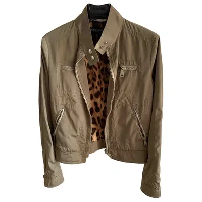 Pre-owned Dolce & Gabbana Jacket In Khaki