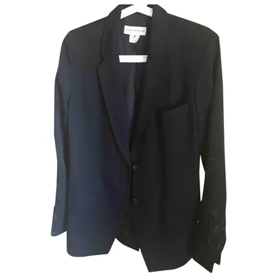 Pre-owned Dries Van Noten Wool Blazer In Black