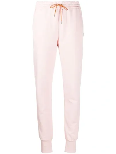 Ps By Paul Smith Embroidered Logo Track Pants In Pink