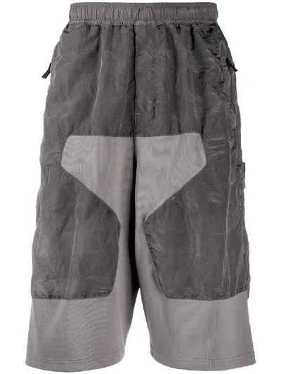 Stone Island Shadow Project Knielange Shorts In Grey