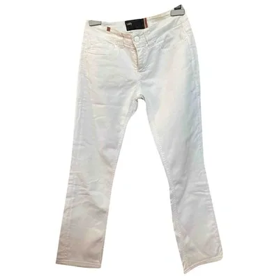 Pre-owned Notify Straight Pants In White