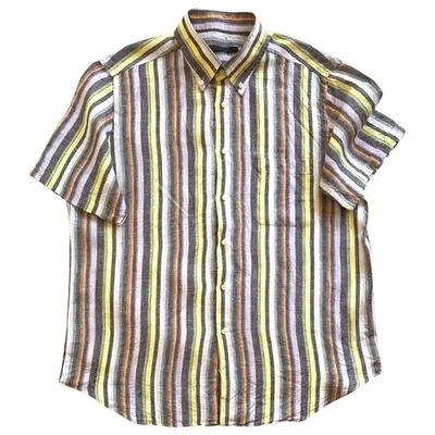 Pre-owned Emanuel Ungaro Linen Shirt In Multicolour