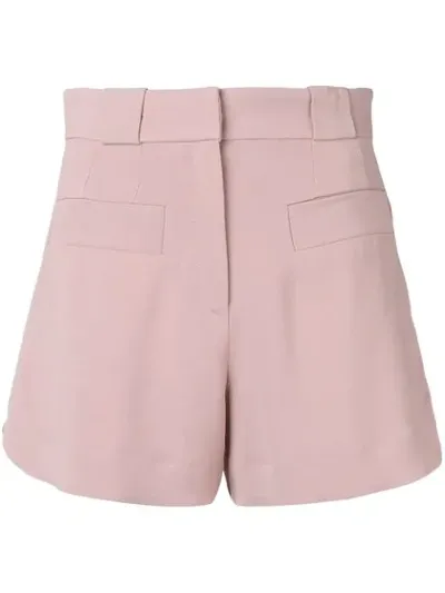 Iro Spicy Crepe Shorts In Pink