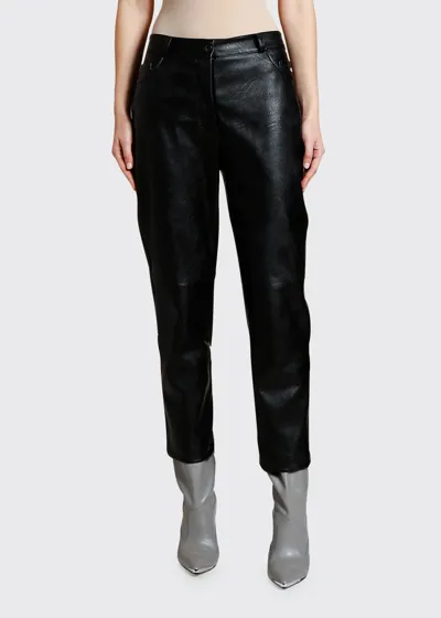 Stella Mccartney Hailey Cropped Trousers In Black