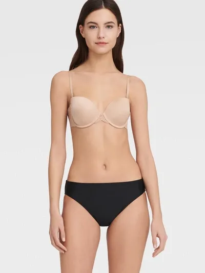 Dkny Modern Lace Strapless Bra In Glow