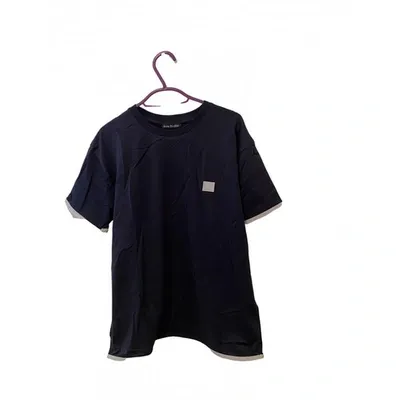 Pre-owned Acne Studios Navy Cotton Top