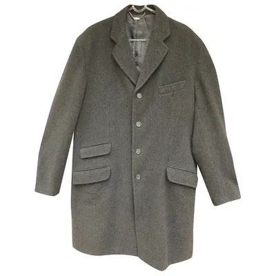 Pre-owned Dolce & Gabbana Wool Coat In Grey