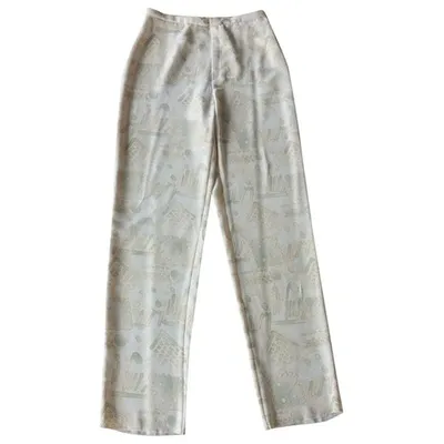 Pre-owned Burberry Large Pants In Other