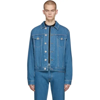 Lanvin Denim Jacket In Blue