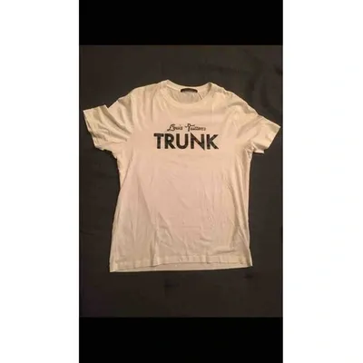 Pre-owned Louis Vuitton White Cotton T-shirt