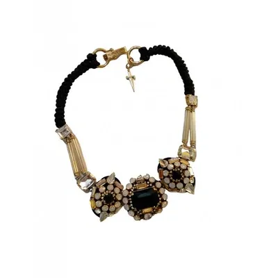 Pre-owned Cesare Paciotti Necklace In Gold