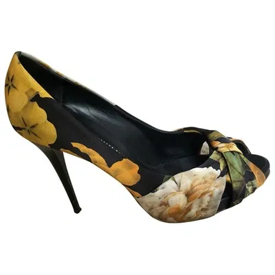 Pre-owned Giuseppe Zanotti Cloth Heels In Multicolour