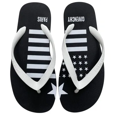 Pre-owned Givenchy Sandals In Black