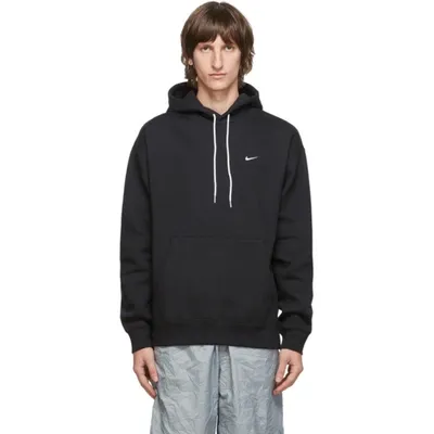 Nike Nrg Wash Cotton Sweatshirt Hoodie In Black