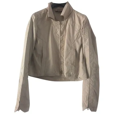 Pre-owned Gucci Jacket In Beige