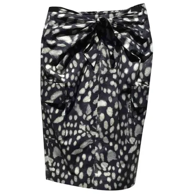 Pre-owned Max Mara Mid-length Skirt In Black