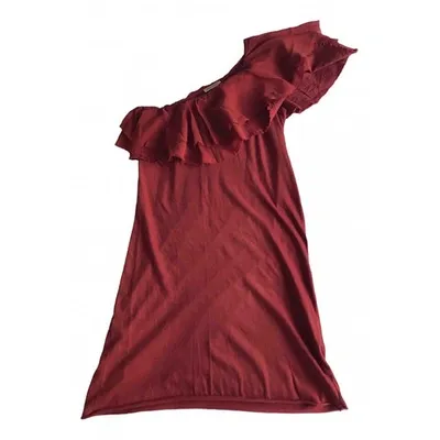 Pre-owned Erika Cavallini Mid-length Dress In Red