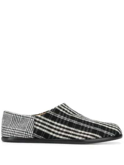 Maison Margiela Tabi Slip-on Shoes In Black