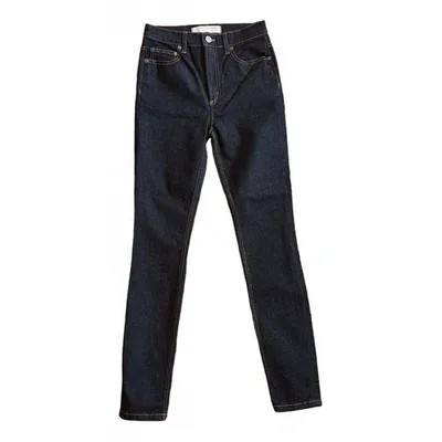 Pre-owned Marc By Marc Jacobs Slim Jeans In Blue