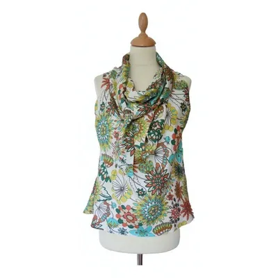 Pre-owned Tonello Silk Blouse In Multicolour