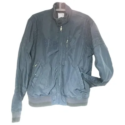 Pre-owned Diesel Jacket In Navy