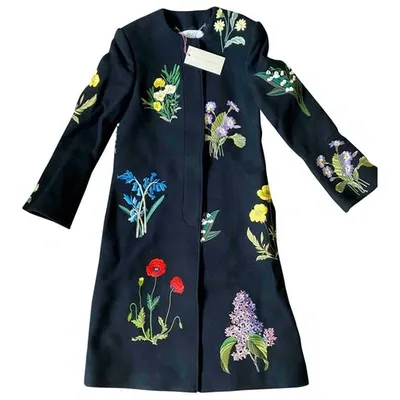 Pre-owned Stella Mccartney Wool Coat In Navy