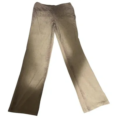 Pre-owned Roberto Cavalli Trousers