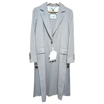 Pre-owned Max Mara Wool Coat In Grey