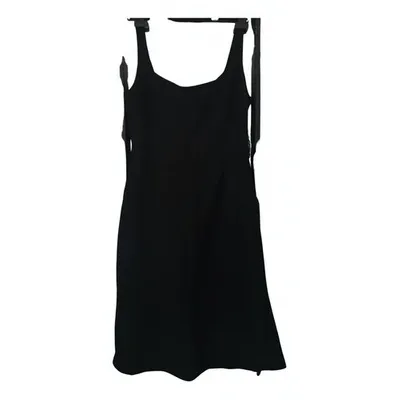 Pre-owned Armani Collezioni Mid-length Dress In Black