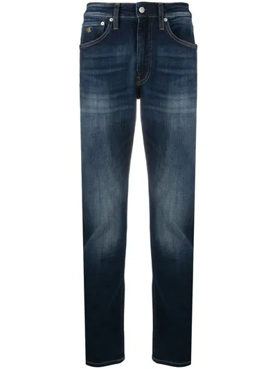 Calvin Klein Jeans Est.1978 Slim Tapered Fit Jeans In Blue