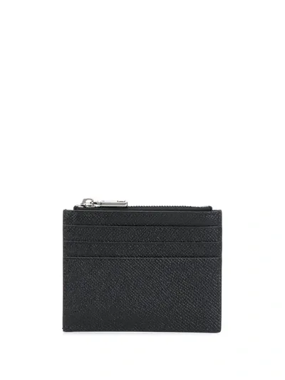 Dolce & Gabbana Leather Multi-pocket Wallet In Black