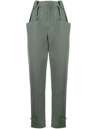 Isabel Marant Pulcie Trousers In Green