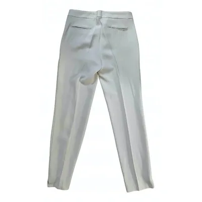 Pre-owned Etro Slim Pants In Beige