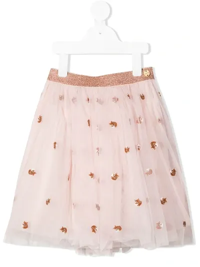 Lanvin Enfant Teen Fox Tutu Skirt In Pink