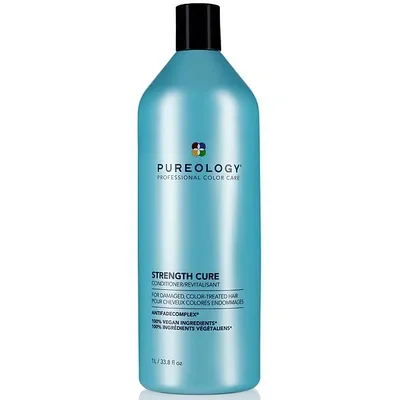 Pureology Strength Cure Conditioner For Damaged Hair 33.8 Fl oz/ 1000 ml