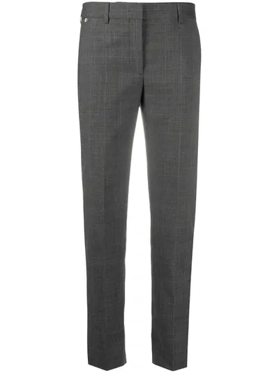 Ps By Paul Smith Checked Tailored Trousers In Grey