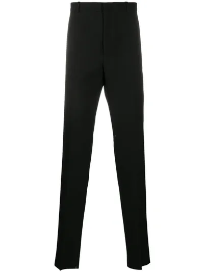 Jil Sander Straight-leg Tailored Trousers In Black