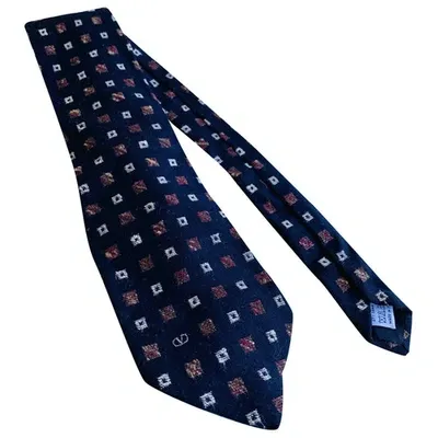 Pre-owned Valentino Garavani Silk Tie In Multicolour